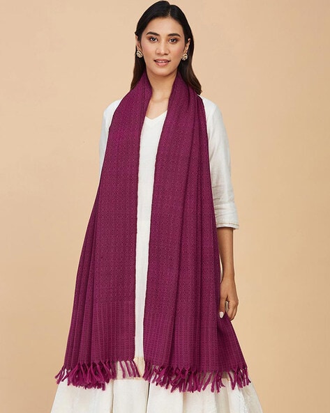 Shawl with Fringes Price in India