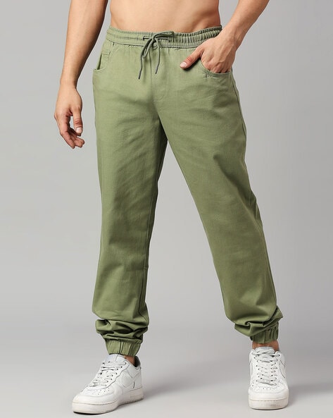 Buy Green Trousers & Pants for Men by THOMAS SCOTT Online