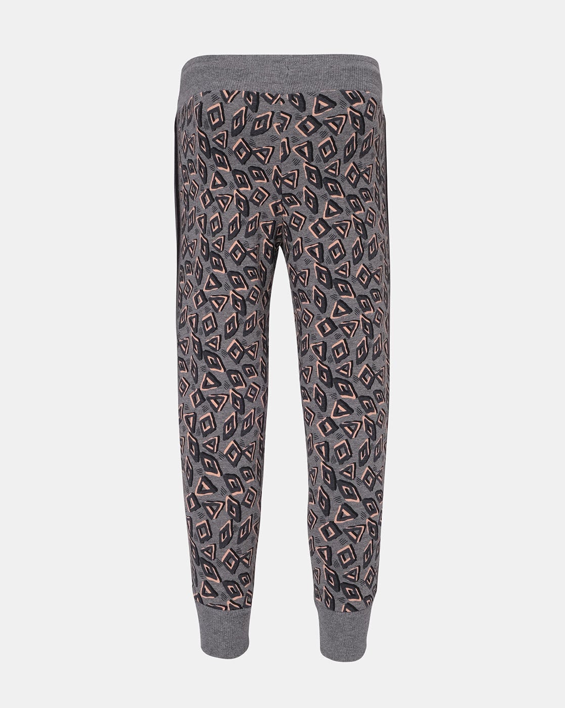 Buy Mid Grey Melange Printed Track Pants for Girls by JOCKEY Online