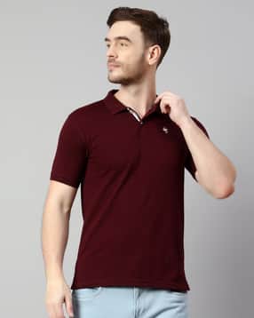 Collar-Neck Polo T-Shirt 