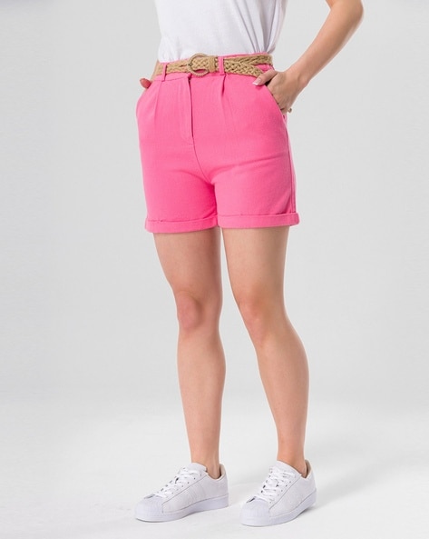 Buy Pink Shorts for Women by SAM Online