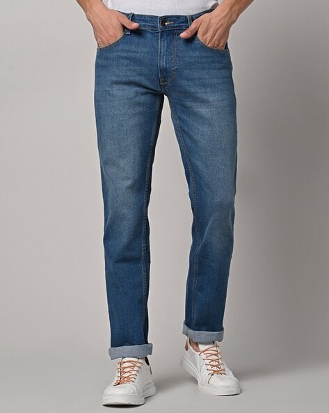 Vapour Mid Wash Slim Fit Jeans