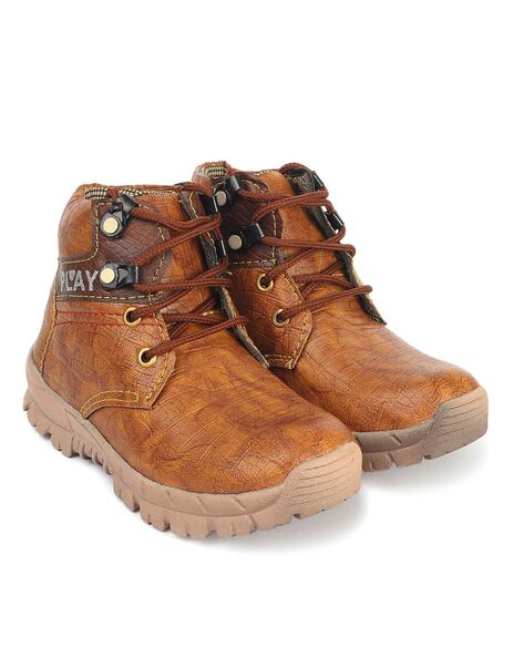 Boys steel best sale toe boots