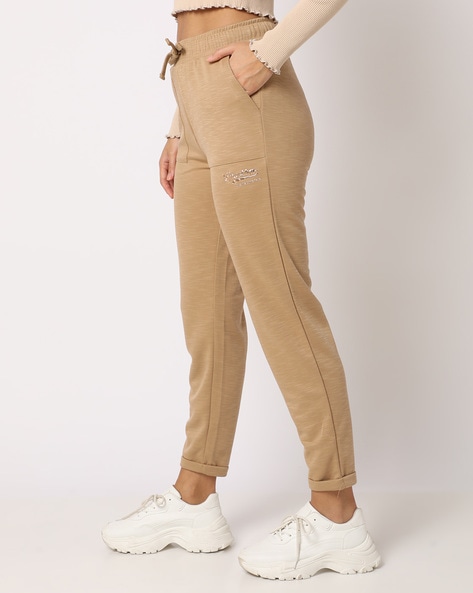 Zip Pocket Dual Stripe Track Pants (Grey-White) – Zamage
