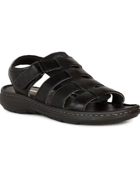 bata Multi-Strap Sandals with Velcro Closure-picture-50