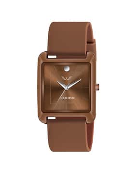 LD-G057SLC-BRWN Analogue Watch with Tang Buckle-image-2
