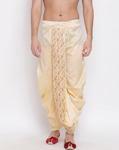 Indus Route Men Solid Pleated Ethnic Black Dhoti Pants - Selling Fast at  Pantaloons.com