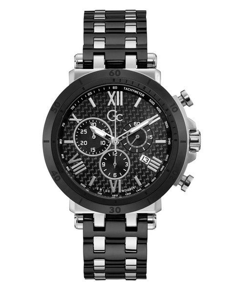 Buy GC Y02015G2MF Stainless Steel Watch | Black Color Men | AJIO LUXE