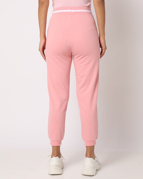 Buy Pink Track Pants for Women by Teamspirit Online