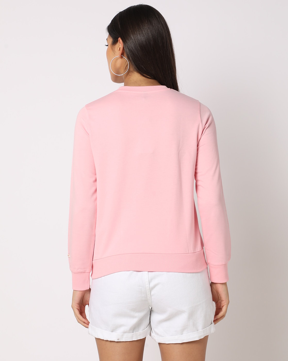 Buy Pink Sweatshirt & Hoodies for Women by Teamspirit Online