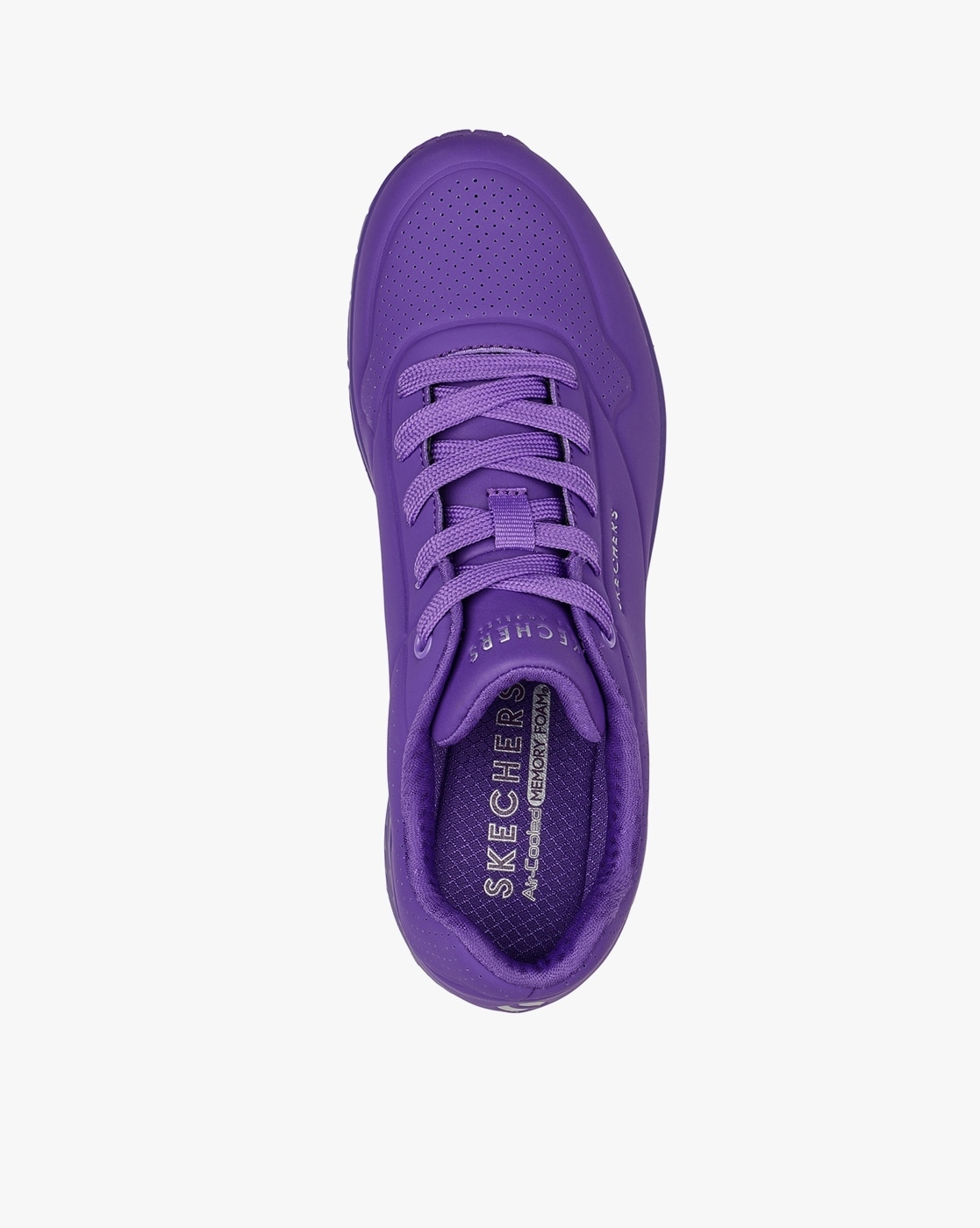 Purple skechers hot sale memory foam