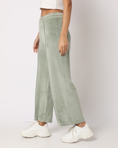 Buy Sage Green Track Pants for Women by Teamspirit Online