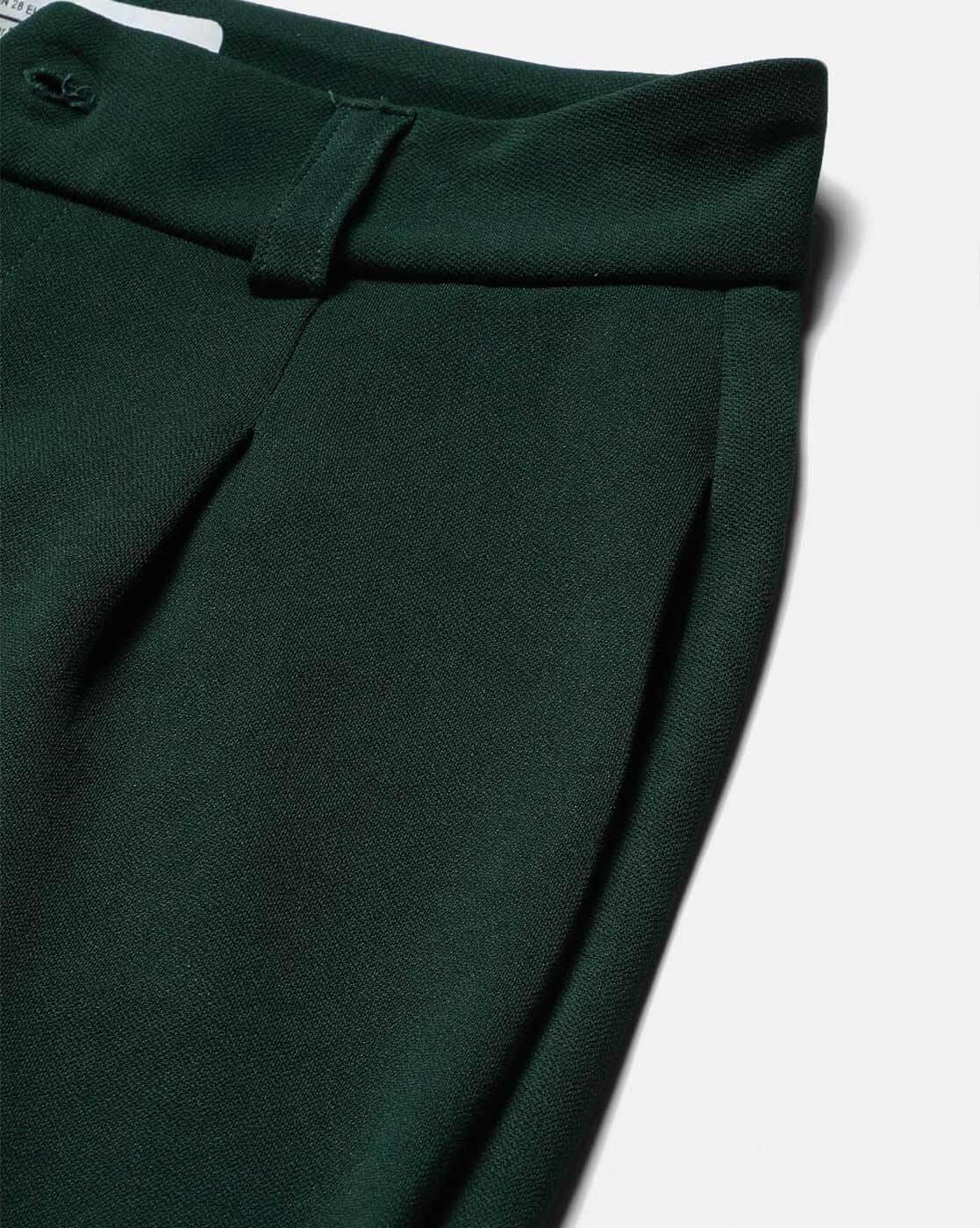 Women´s Green Trousers | Explore our New Arrivals | ZARA Egypt