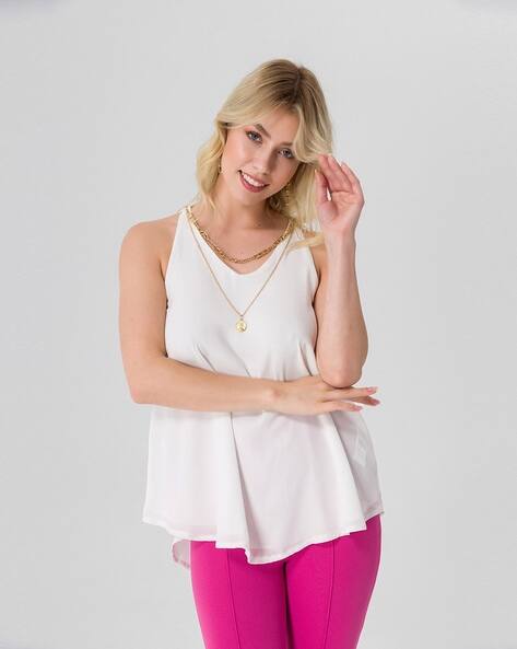 SAM Slim Fit V-Neck Tunic