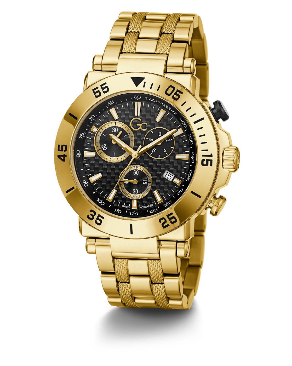 Gc Flair Small Size Metal - Z02006L9MF | GUESS Watches US