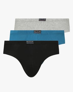 netplay Pack of 3 Briefs-picture-16