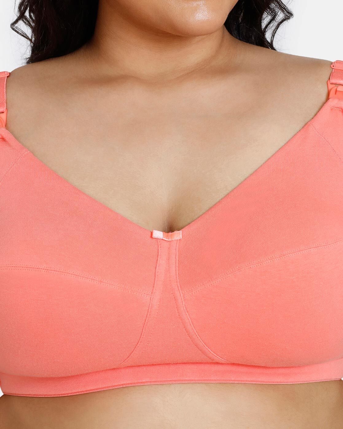 Buy Madam Women Pink Non Padded Bra 42C Online at Best Prices in India -  JioMart.