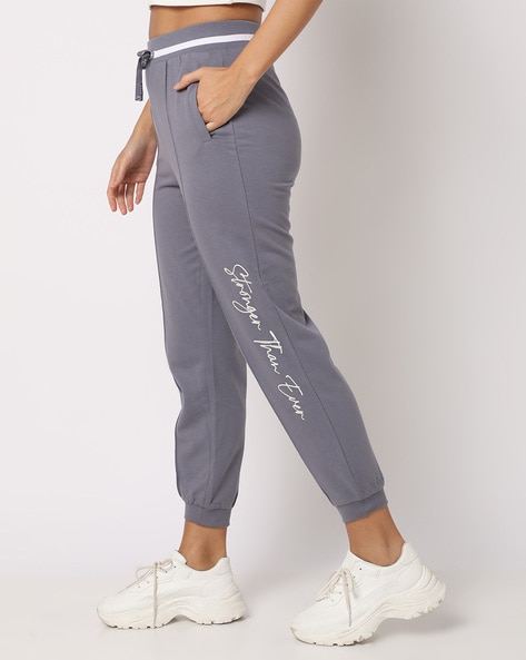 Women Joggers with Drawstring Waist