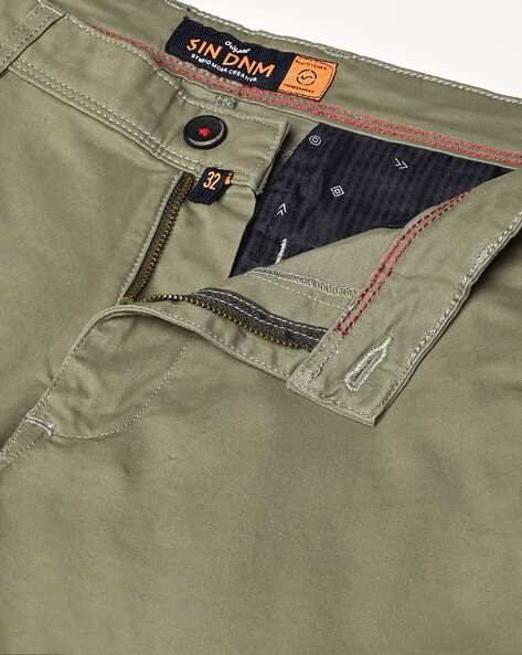 Buy Olive Trousers & Pants for Men by SIN Online