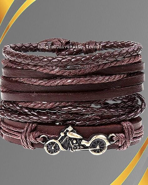 Leather Wrap Bracelets for Women Multilayer Boho India  Ubuy