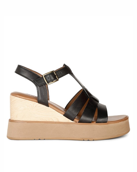 Naturalizer Womens Flat Sandals | Tally Black Leather » Housebyt