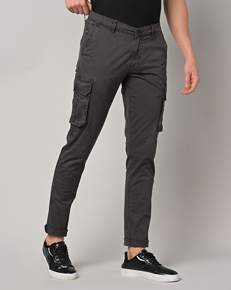 Buy Navy Blue Trousers & Pants for Men by Reebok Online