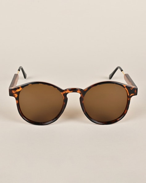 Electric Crasher Gloss Spotted Tortoise Sunglasses