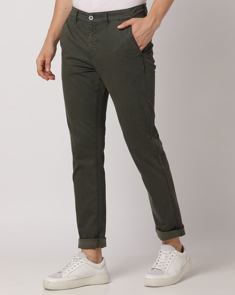 Buy Green Trousers  Pants for Men by JOHN PLAYERS Online  Ajiocom