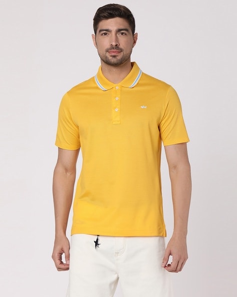 Paul and shark outlet yellow polo