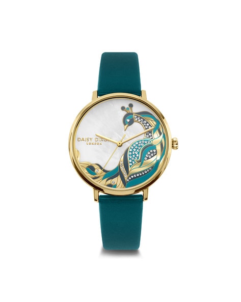 Peacock Diamond Designer Womens Watch Fashionable Round Leather Strap, High  Quality Casual Elizabeth Holmes Wristwatch From Homejewelry, $80.04 |  DHgate.Com