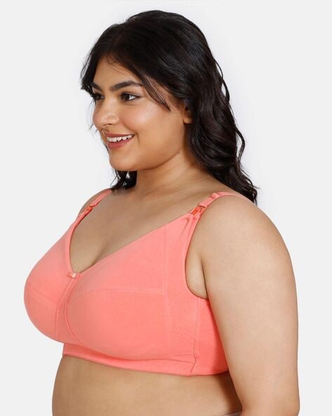Buy Zivame Pink Non-wired Padded Maternity Bra for Women Online @ Tata CLiQ