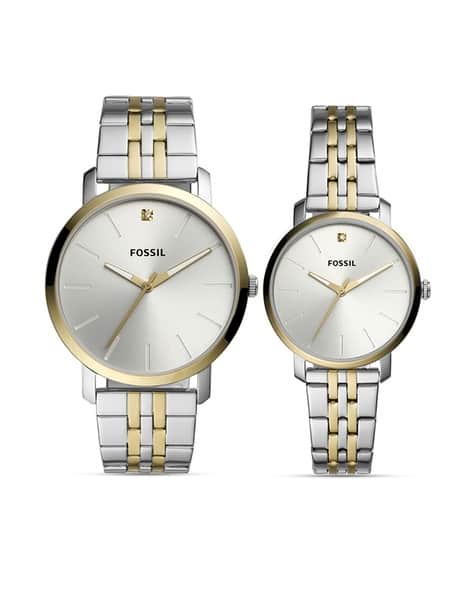 Unisex Analogue Two Tone Watch BQ2467SET