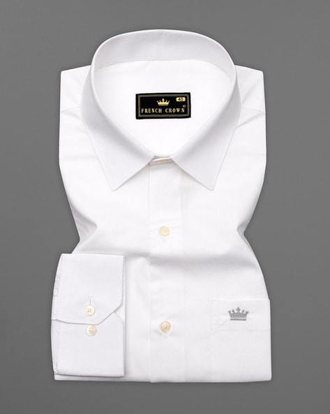 Buy Embroidered Shirts For Men at Best Price in India - French Crown