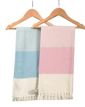 ramraj cotton Set of 2 Striped Bath Towels-picture-12