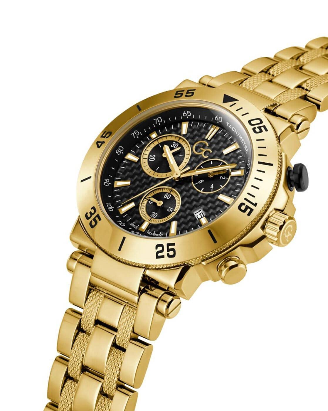 Gc Swiss Made Guess Gc Men's Watch Gc Legacy Chrono Metal