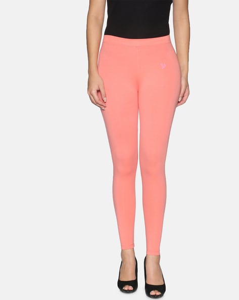 Buy SO CONVENIENT PEACH YOGA PANTS for Women Online in India