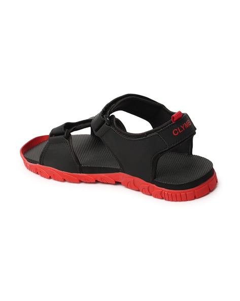 Red sandals 2024 mens