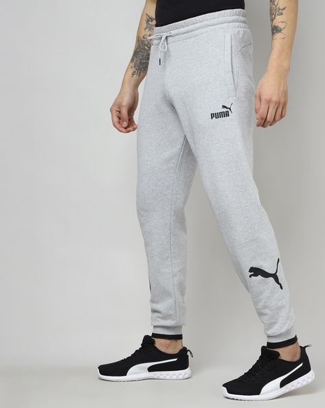 Puma Essentials Grey Regular Fit Trackpants