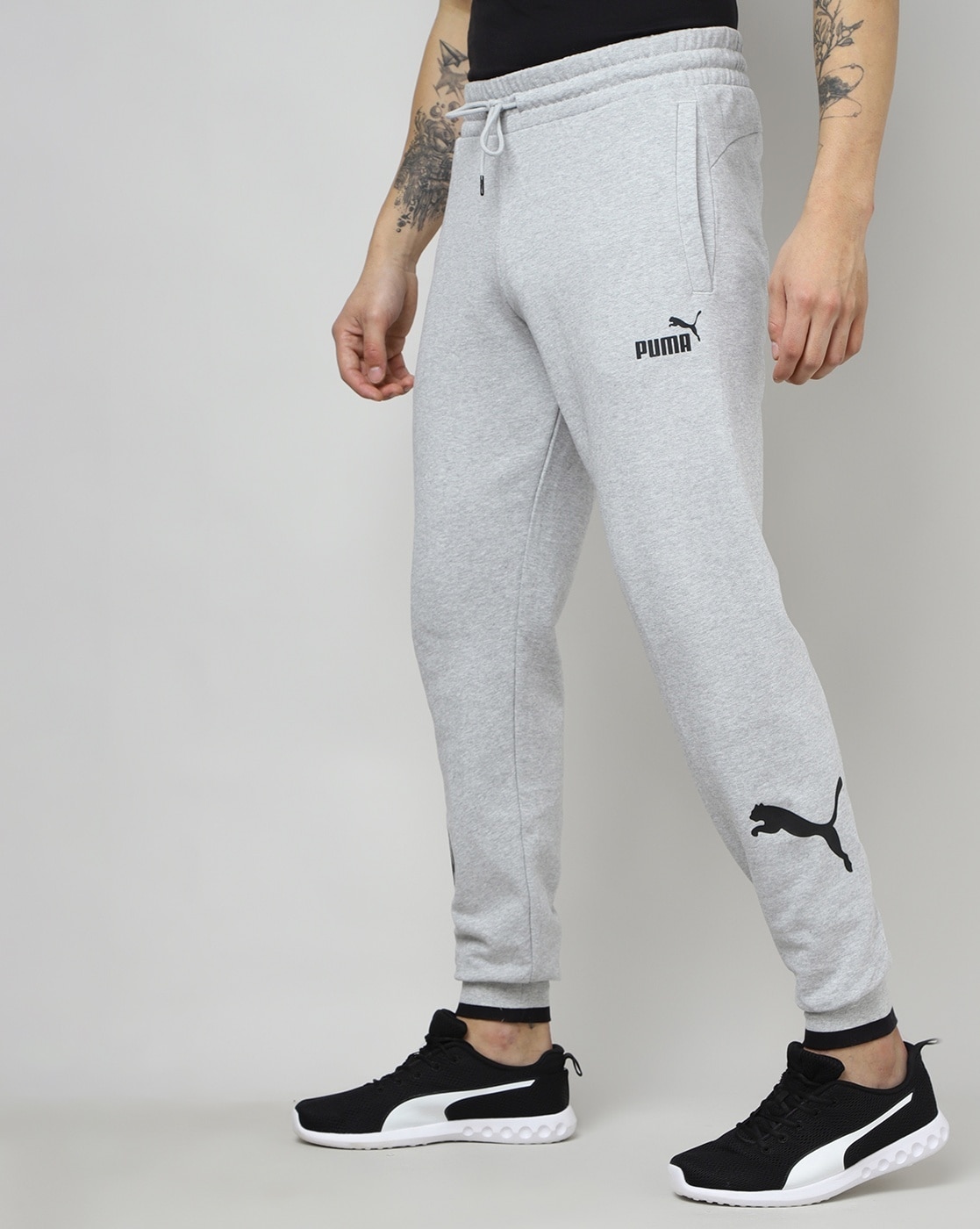 Mens grey 2025 puma joggers