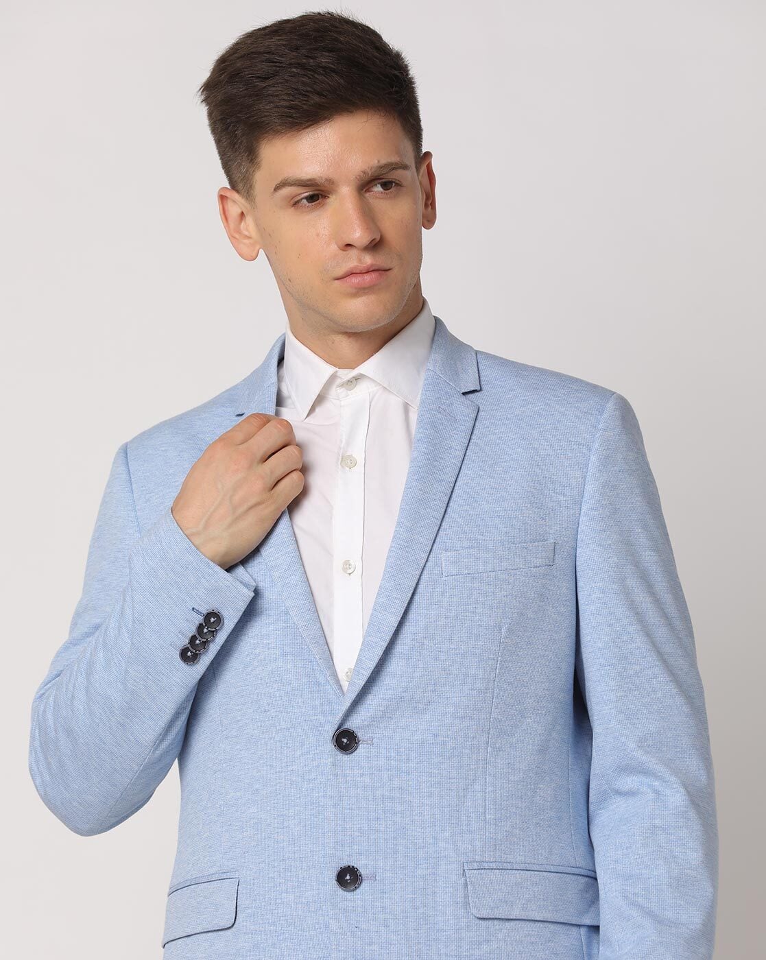 Buy Light Blue Blazers & Waistcoats for Men by JOHN PLAYERS Online