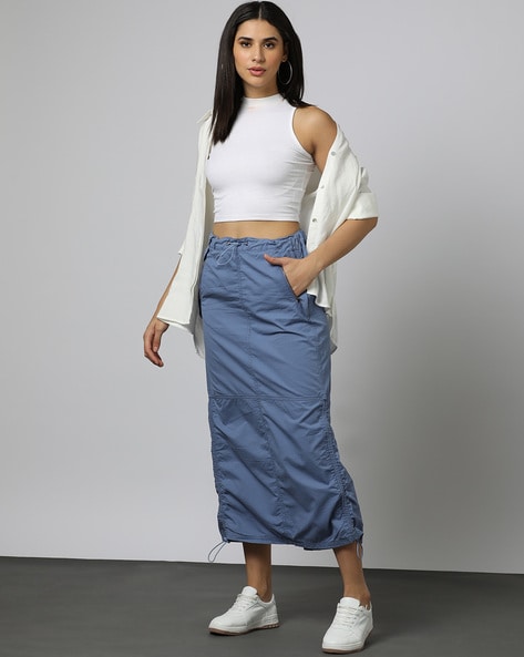 Tibi Midi Skirt  Fashion Street style outfit Fashion outfits