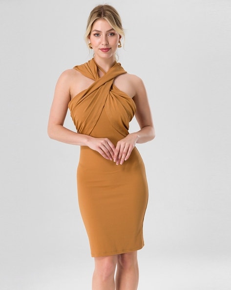 Buy Brown Dresses for Women by SAM Online