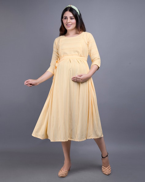 Buy Yellow Dresses & Jumpsuits for Women by MAMMA'S MATERNITY Online