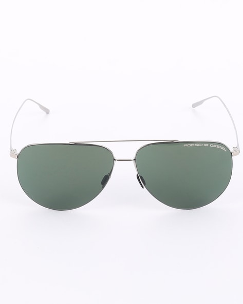Buy PORSCHE DESIGN P8478 D Aviator Sunglasses Black Matte Frame Size 69 +  Extra Lens at Amazon.in