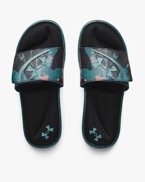 Buy Black Sandals for Men by Under Armour Online Ajio