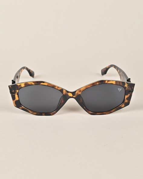 Buy Ted Smith Black Wayfarer UV Protection Unisex Sunglasses at Best Price  @ Tata CLiQ