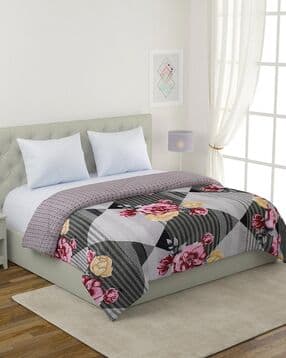 Quilted Double Reversible Comforter-image-27