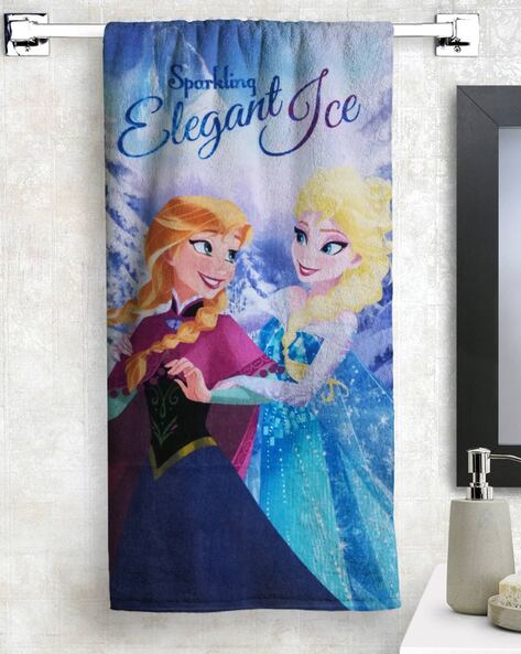 Disney frozen bath towels hot sale