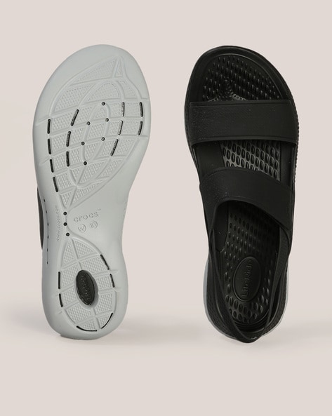 Buy Black Sports Sandals for Women by CROCS Online Ajio