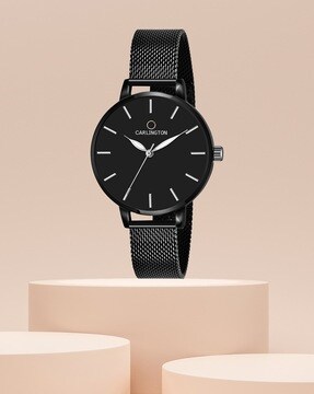 Buy Black Watches for Women by Carlington Online Ajio